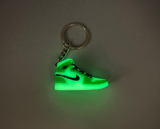 Porte-Clés Réfléchissant Air Jordan "Lucky Green"