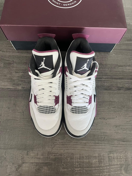 Seconde-Main Air Jordan 4 Retro x PSG "Bordeaux" (Taille : 40)