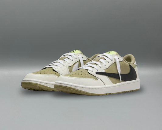Air Jordan 1 Low Golf x Travis Scott "Olive"