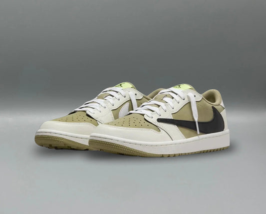 Air Jordan 1 Low Golf x Travis Scott "Olive"
