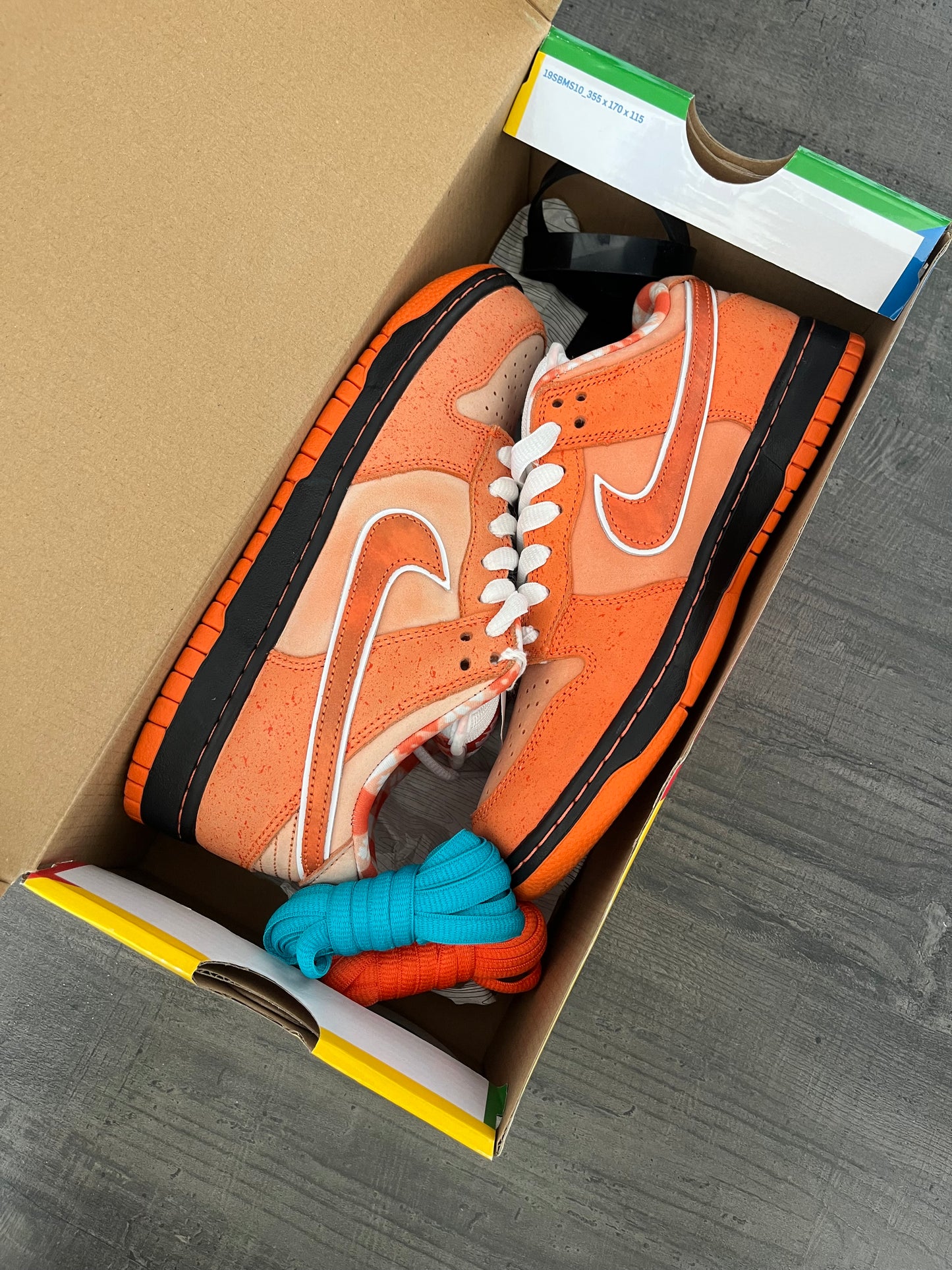 Seconde-Main Nike SB Dunk Low "Orange Lobster" (Taille : 39)