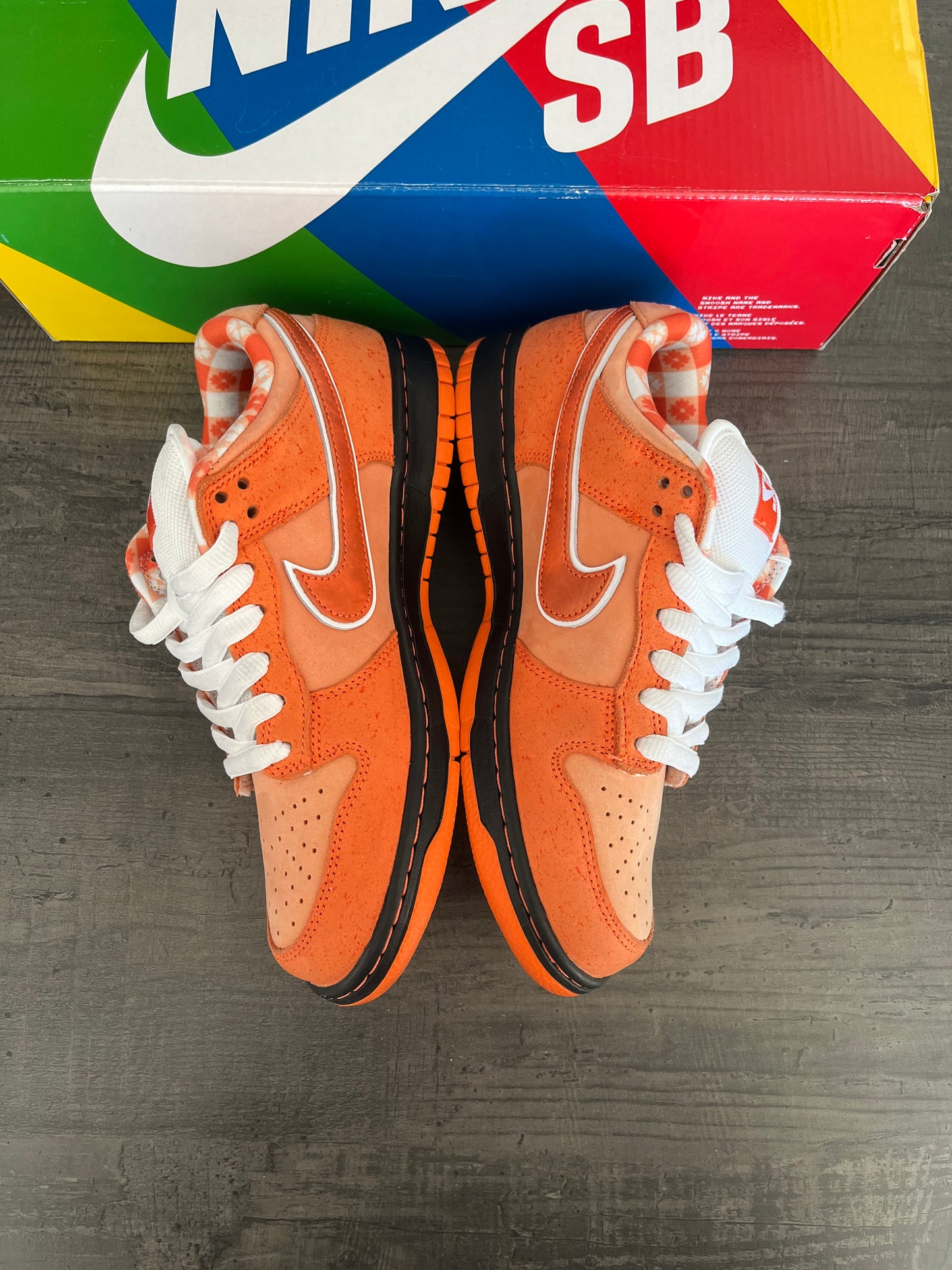 Seconde-Main Nike SB Dunk Low "Orange Lobster" (Taille : 39)