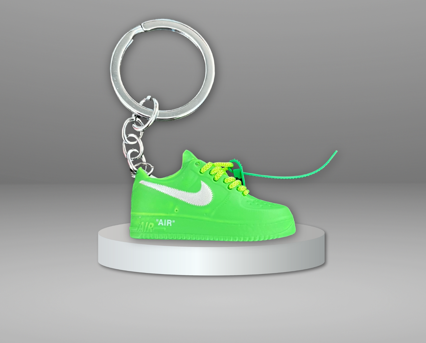 Porte-Clés Nike Air Force x Off-White Vert