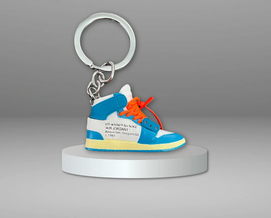 Porte-Clés Air Jordan x Off-White Bleu
