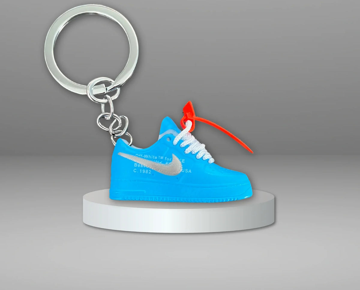 Porte-Clés Nike Air Force x Off-White Bleu