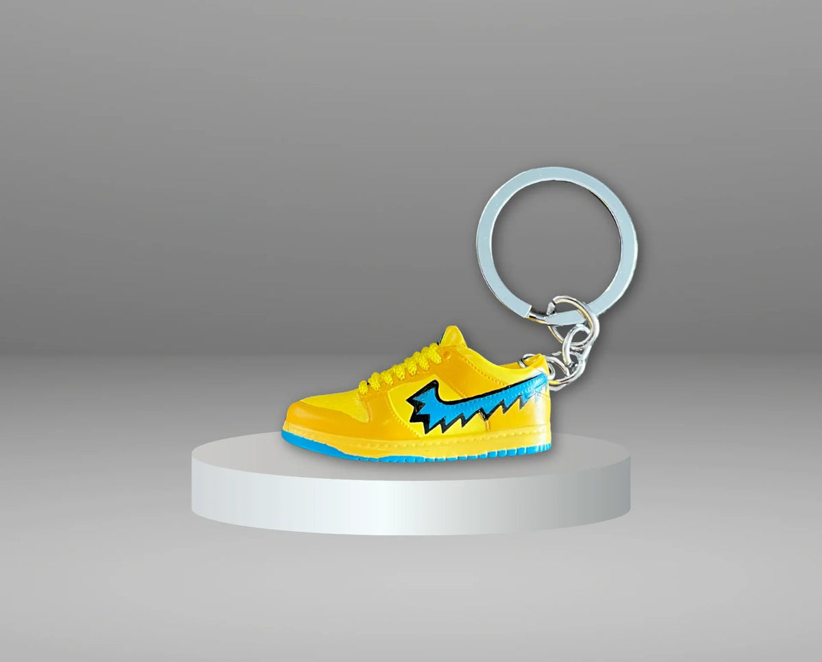 Porte-Clés Nike SB Dunk Low "Grateful Dead Bear"s Yellow"