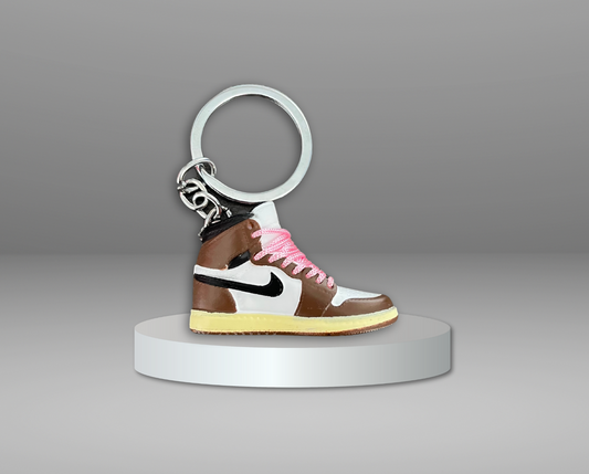 Porte-clés Air Jordan x Travis Scott "Mocha"