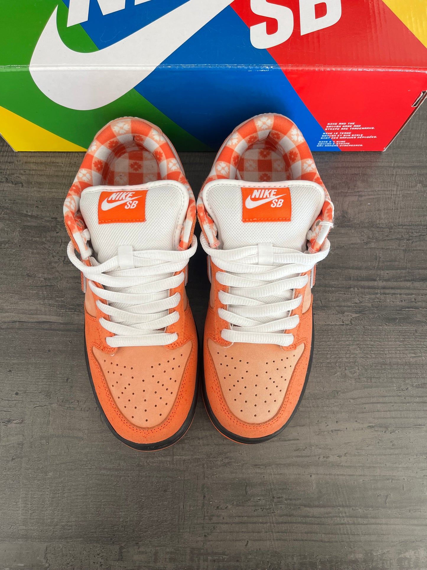Seconde-Main Nike SB Dunk Low "Orange Lobster" (Taille : 39)