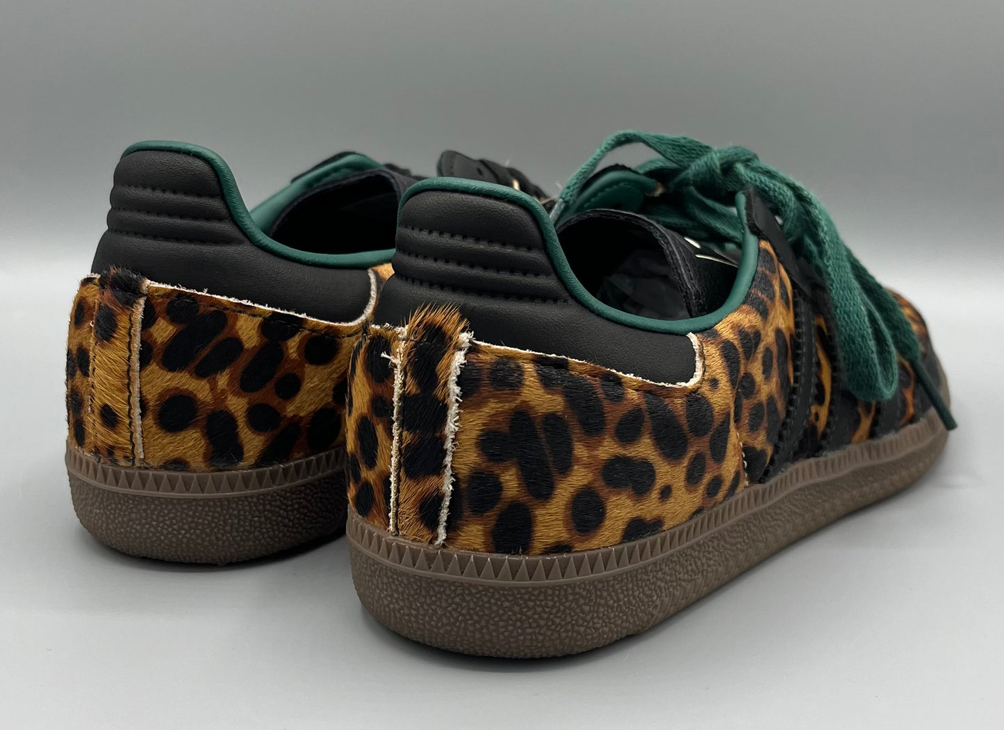 Adidas Samba OG "Leopard Print Green"