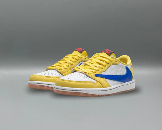 Air Jordan 1 Low OG x Travis Scott "Canary Elkins"