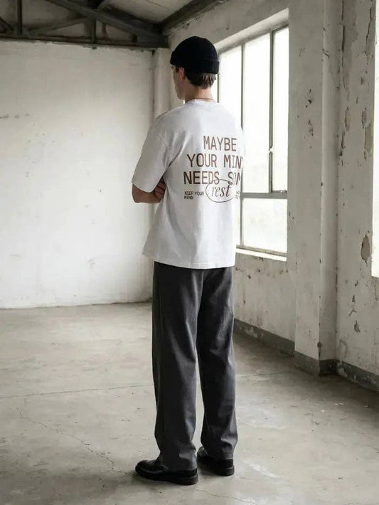 T-shirt Horda "REST" - Coupe Boxy