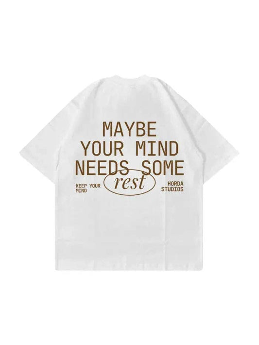T-shirt Horda "REST" - Coupe Boxy