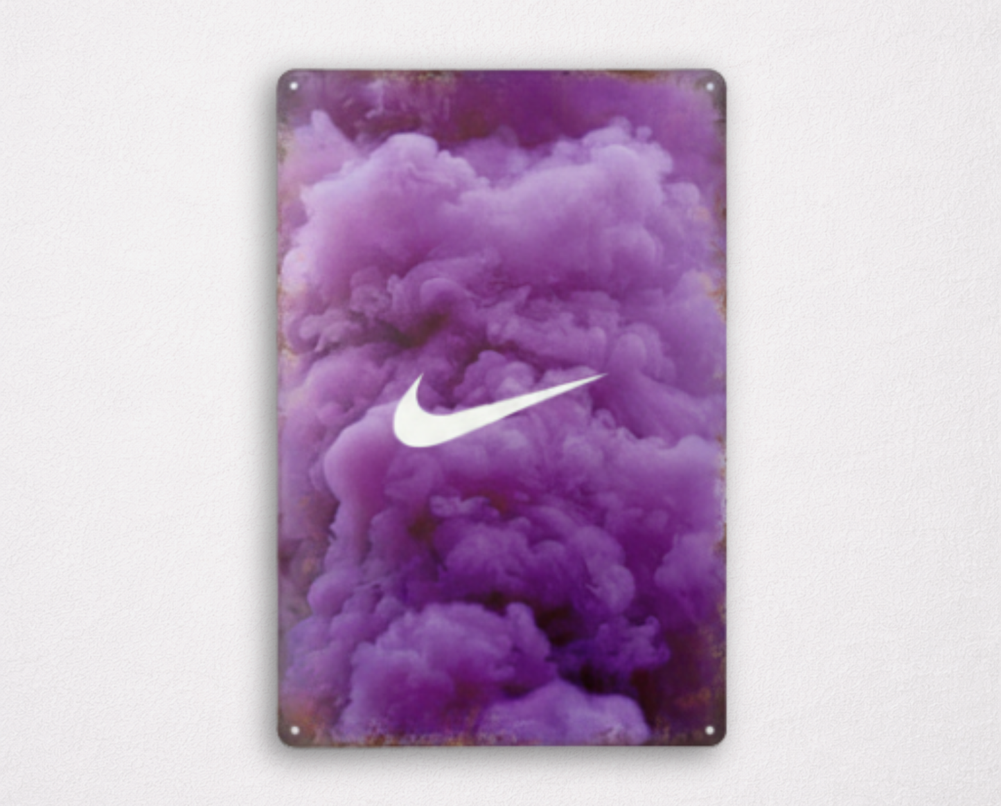 Affiche Métallique Nike