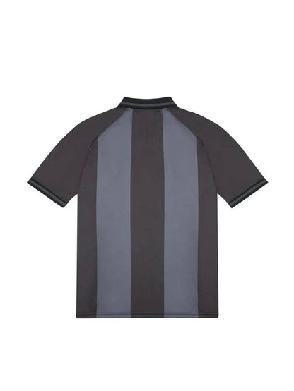 Polo Horda Style Football Maille Recyclée Gris Foncé: M