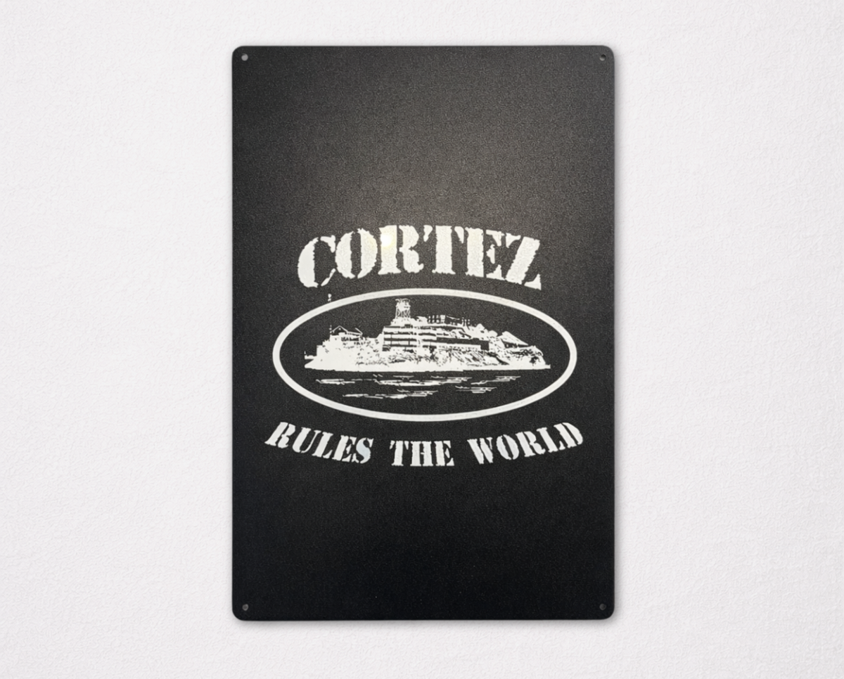 Affiche Métallique Corteiz
