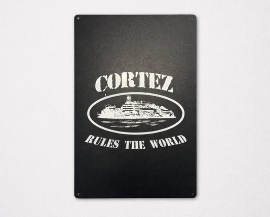 Affiche Métallique Corteiz