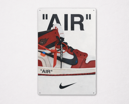Affiche Métallique Off White - Air