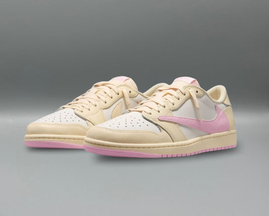 Air Jordan 1 Low OG x Travis Scott "Shy Pink"