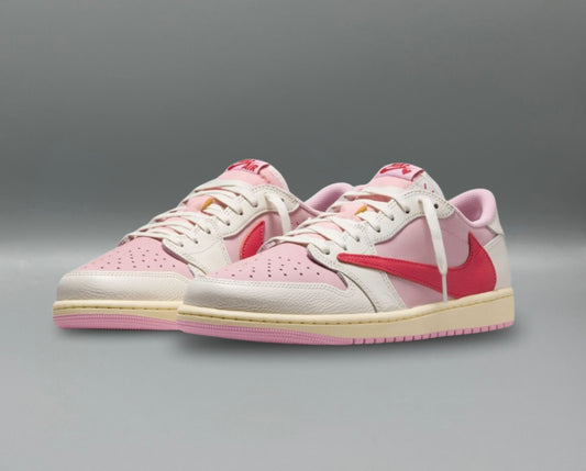 Air Jordan 1 Low x Travis Scott "Tropical Pink"