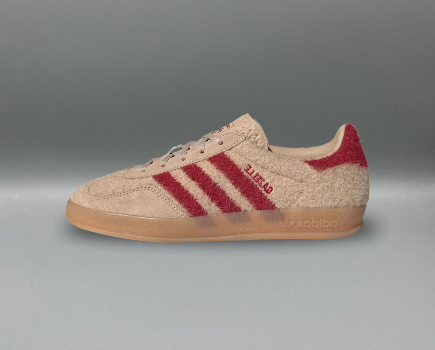 Adidas Gazelle Indoor "Furry Tan Red"