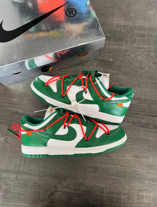Seconde-Main Nike Dunk Low x Off-White "Pine Green" (Taille : 44)