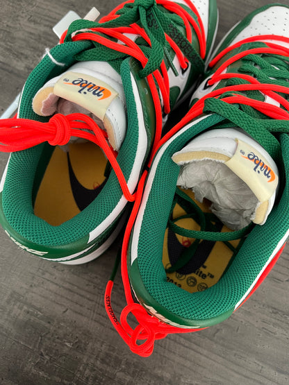 Seconde-Main Nike Dunk Low x Off-White "Pine Green" (Taille : 44)