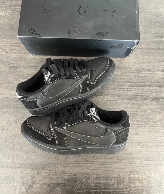 Seconde-Main Air Jordan 1 Low OG x Travis Scott "Black Phantom" (Taille : 37.5)