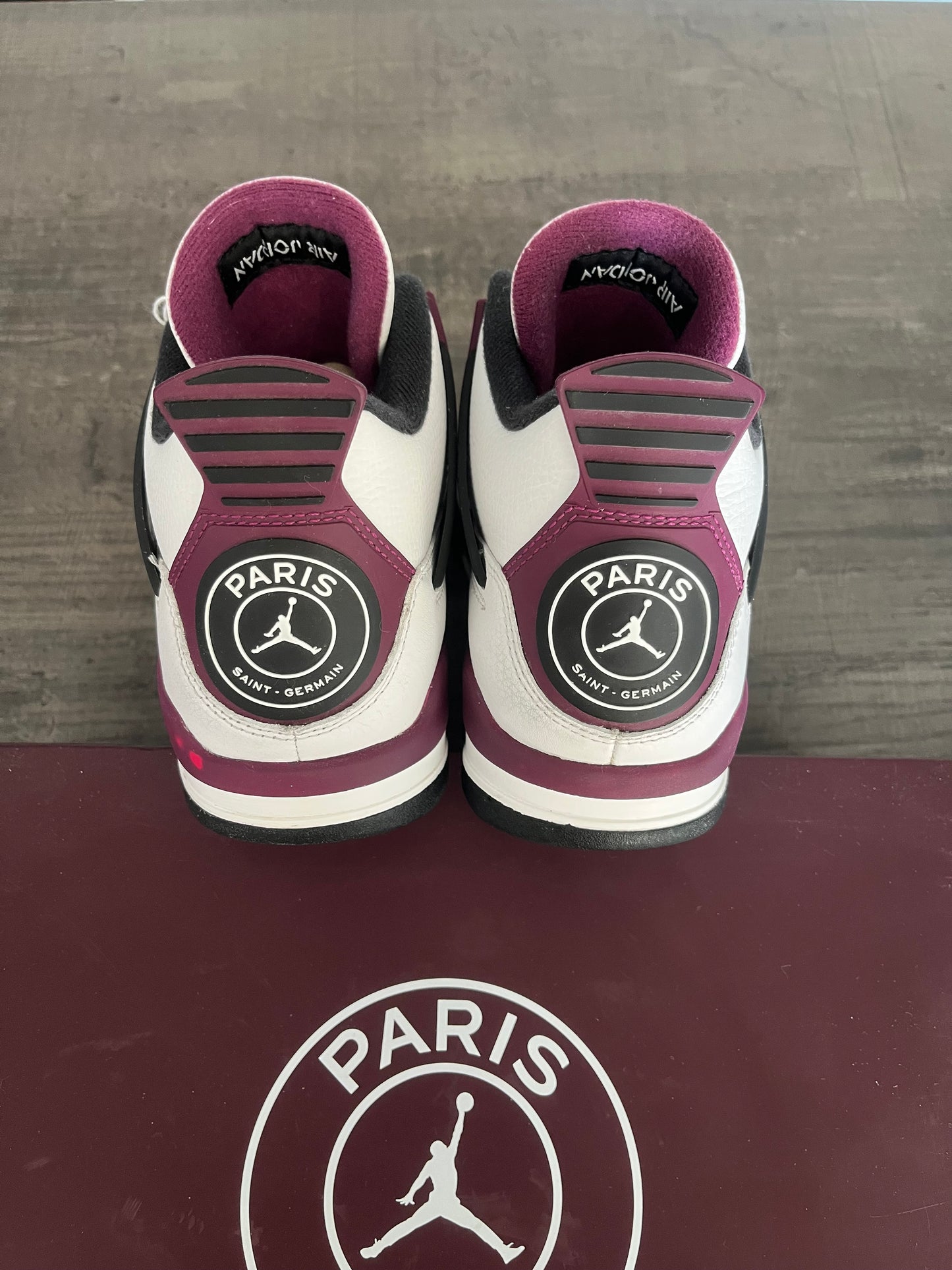 Seconde-Main Air Jordan 4 Retro x PSG "Bordeaux" (Taille : 40)