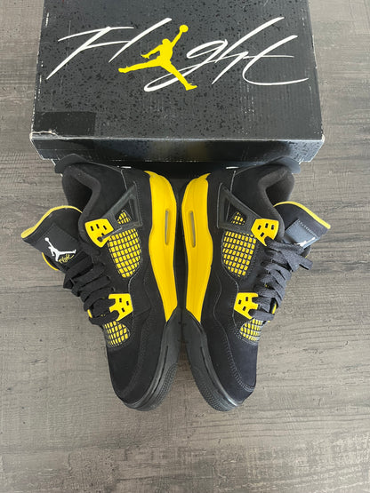 Seconde-Main Air Jordan 4 "Thunder Yellow" (Taille : 37.5 GS)