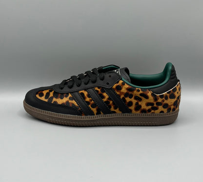 Adidas Samba OG "Leopard Print Green"