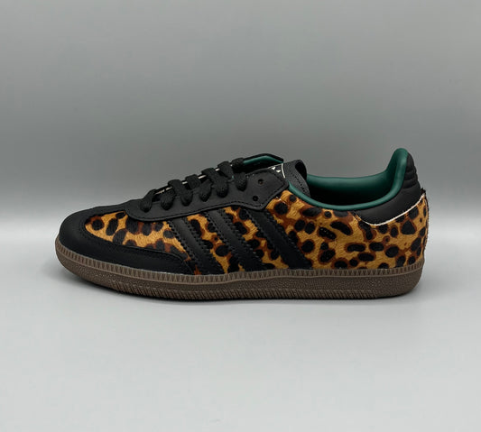 Adidas Samba OG "Leopard Print Green"