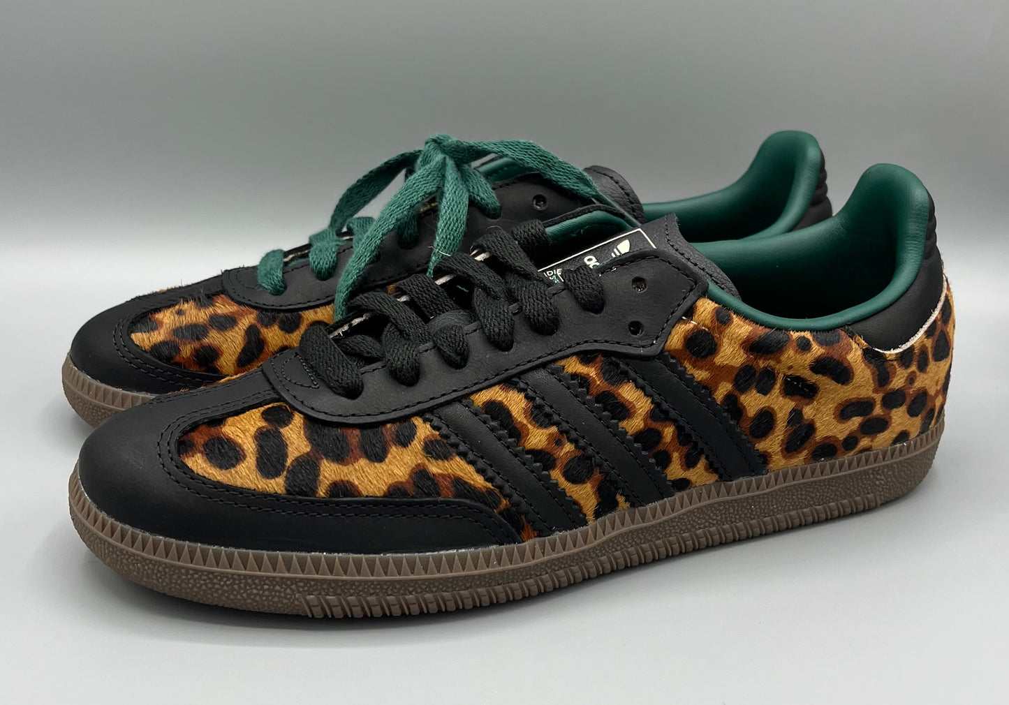Adidas Samba OG "Leopard Print Green"