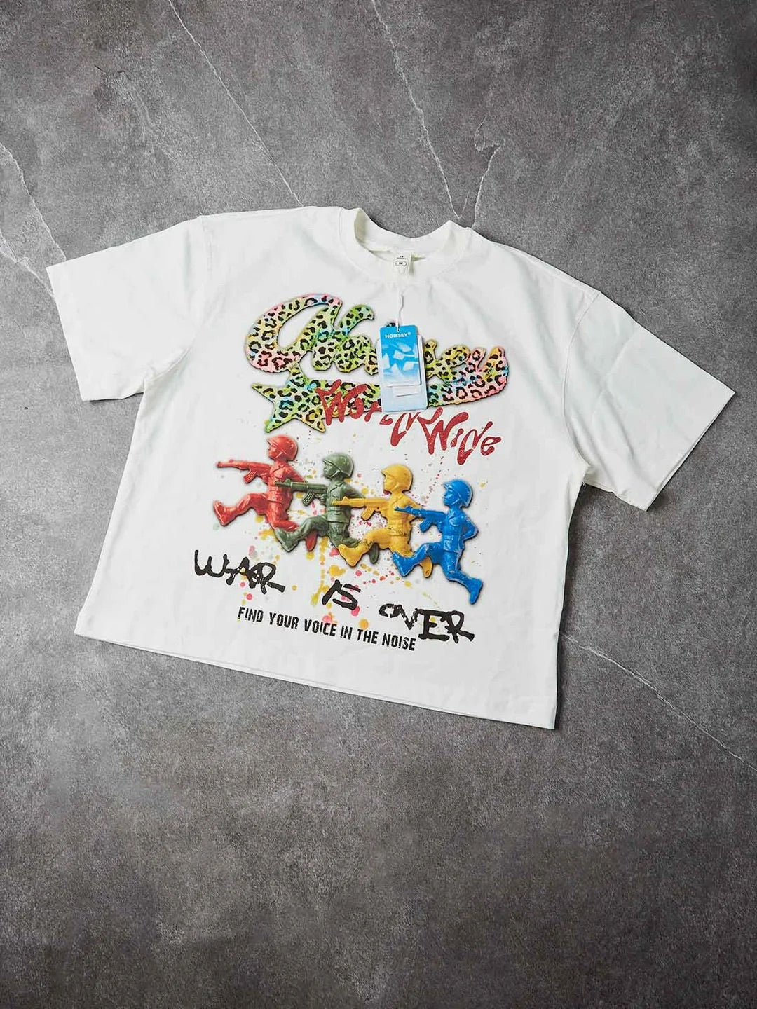 T-shirt Oversize Noissey "War Is Over"