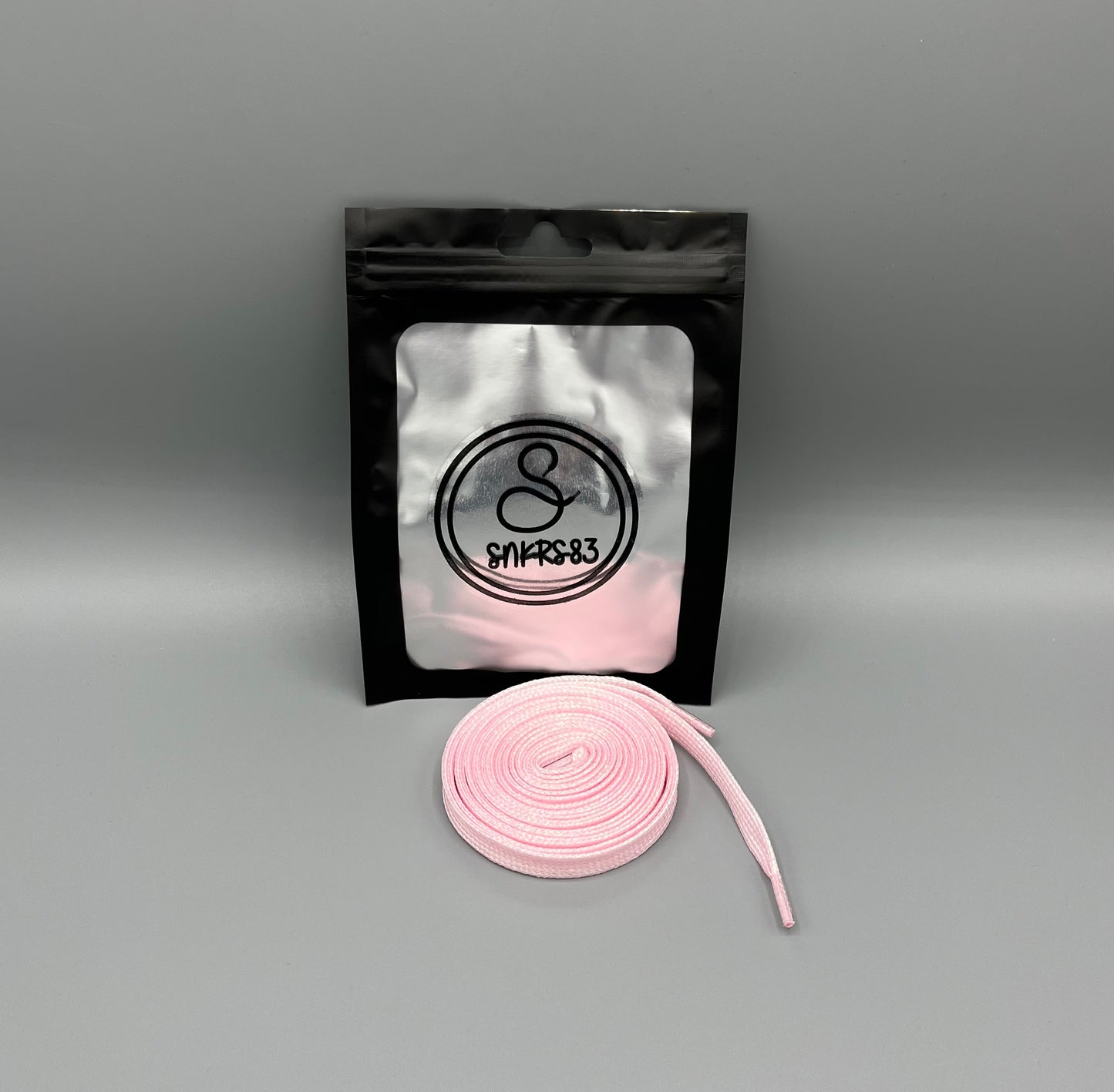 Lacet paillette rose bonbon pour chaussures femme