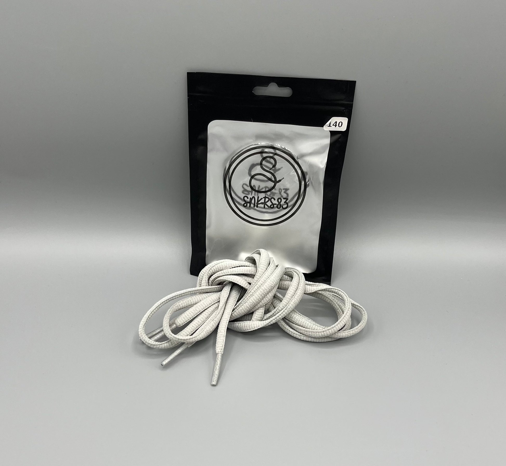 lacet rond gris pour chaussures