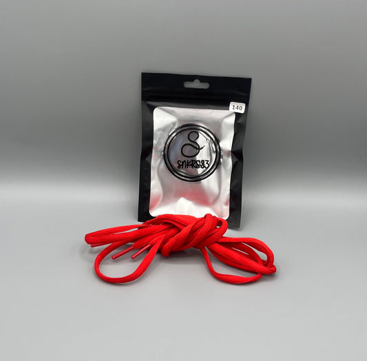Red Round Shoelace