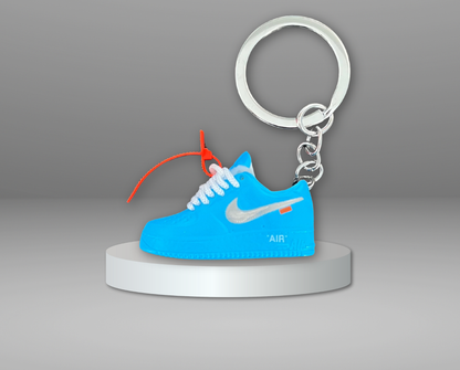 Porte-Clés Nike Air Force x Off-White Bleu