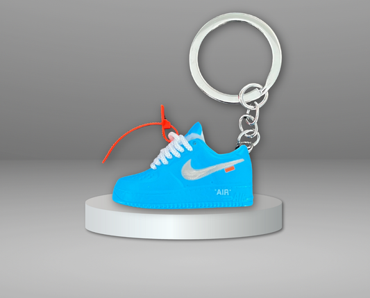 Porte-Clés Nike Air Force x Off-White Bleu
