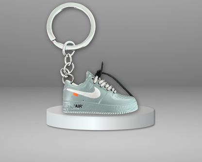 Porte-Clés Nike Air Force x Off-White Gris