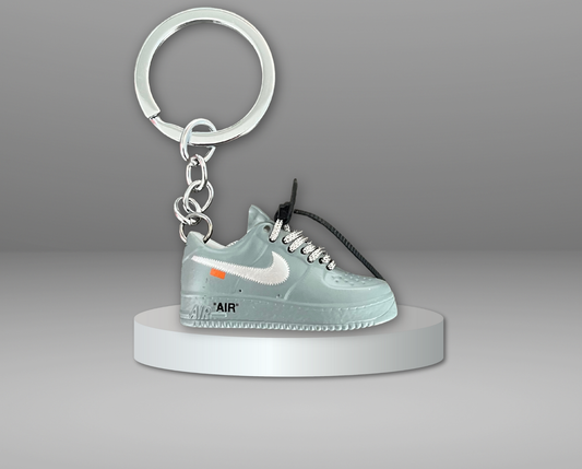 Porte-Clés Nike Air Force x Off-White Gris