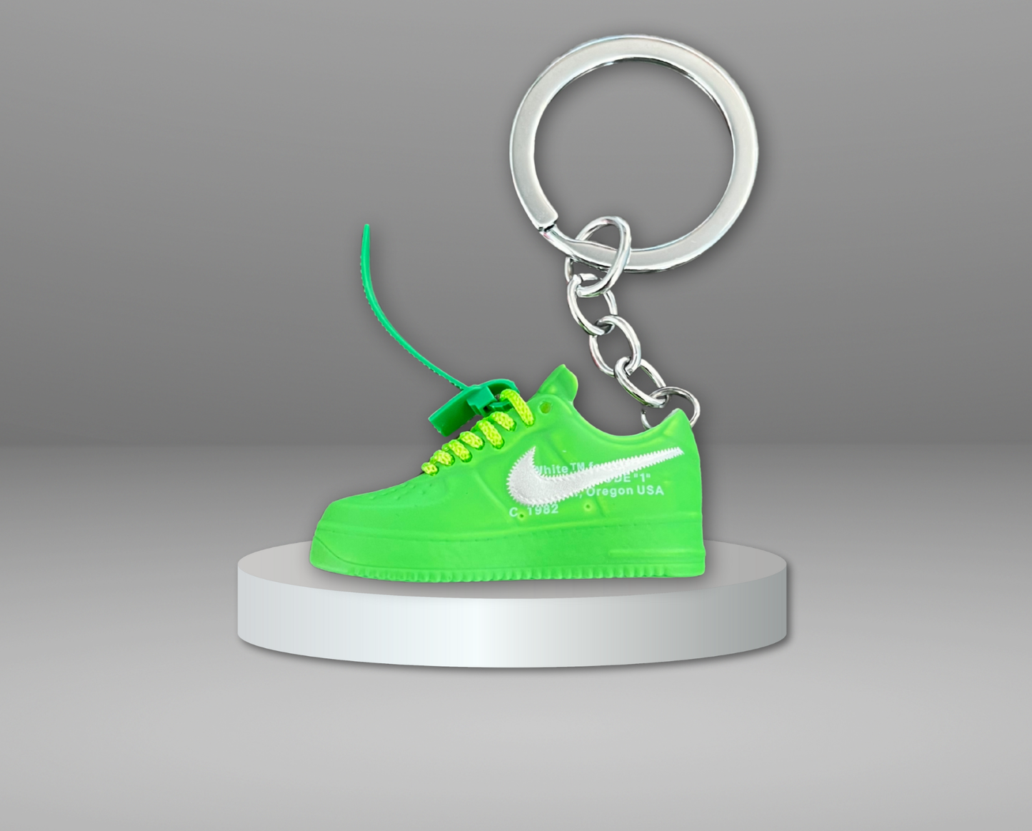Porte-Clés Nike Air Force x Off-White Vert