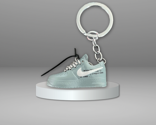 Porte-Clés Nike Air Force x Off-White Gris